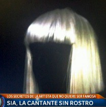 Sia, la cantante sin rostro
