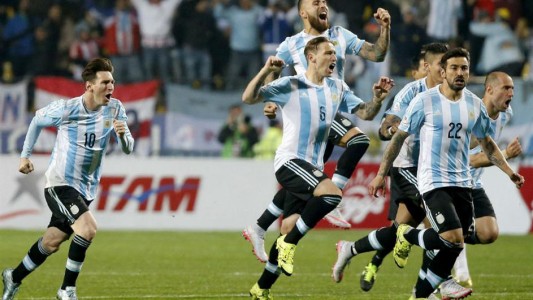 Argentina le ganó por penales a Colombia y está en las semifinales
