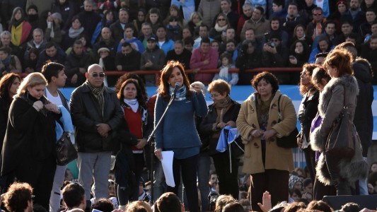 Recalde elogió a el acto de Cristina junto a "personas que sufren en carne y hueso"