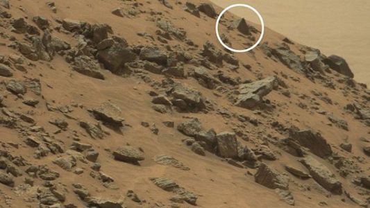 Misterio: revelan que hay una pirámide en Marte