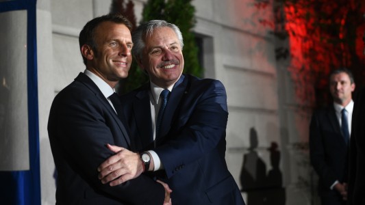 Alberto Fernández se reunió con Macron en Nueva York y ambos pidieron por "la paz"