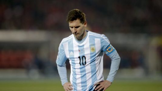 La familia de Messi la pasó mal en el estadio de Chile