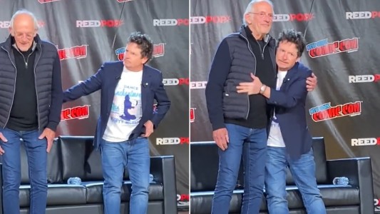 Video: el emotivo reencuentro de los protagonistas de “Volver al futuro”