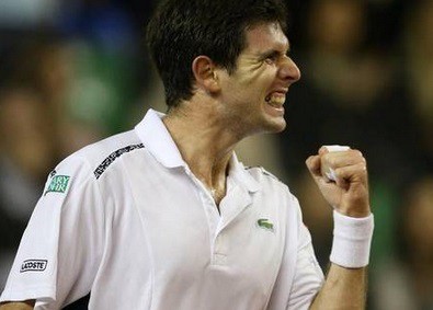 Copa Davis: a puro coraje, Del Bonis le dio el segundo punto a Argentina