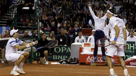 Copa Davis:  Argentina le ganó a Serbia y se clasificó a las semifinales de la Copa Davis