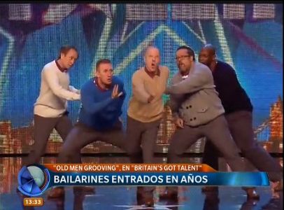 Bailarines entrados en años dejan sin habla al jurado británico