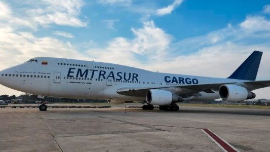 La Justicia de Estados Unidos ordenó el decomiso del avión venezolano-iraní retenido en Ezeiza
