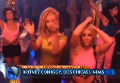Britney con Iggy, dos chicas lindas