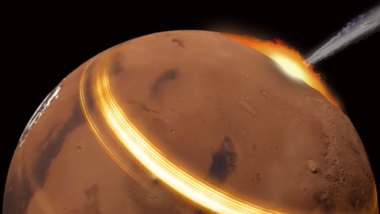 La NASA registró el enorme impacto de un meteorito en Marte