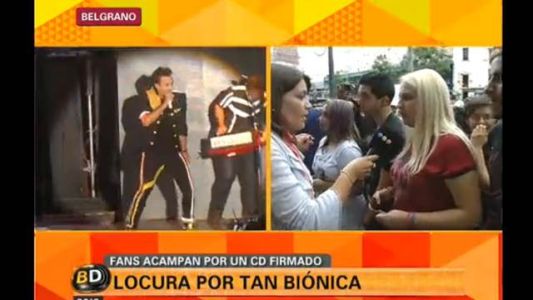 Locura por el nuevo álbum de Tan Biónica