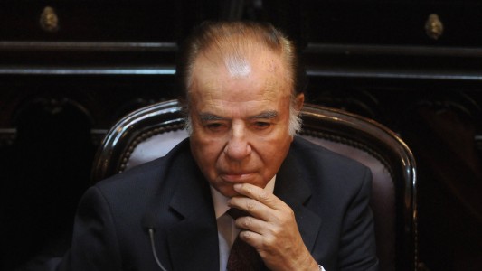Carlos Menem no podrá ser candidato a senador nacional