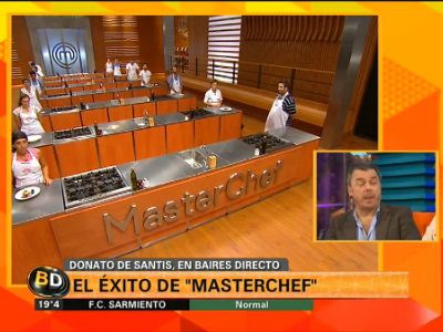El éxito de Masterchef en Baires Directo