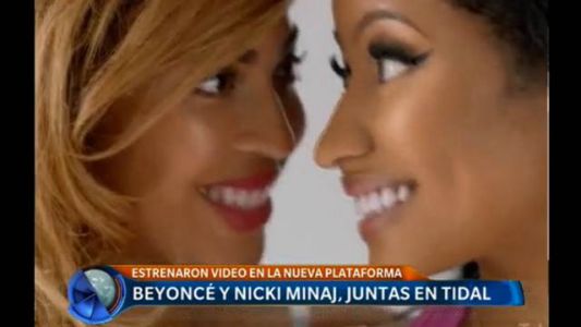 Beyoncé y Nicky Minaj apelan a su sensualidad para promocionar Tidal