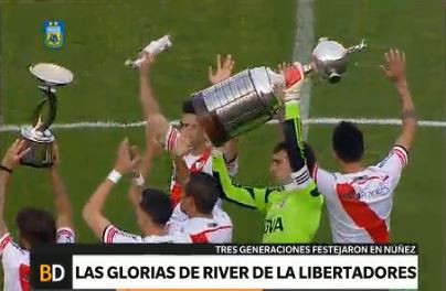 River celebró con la Libertadores y la Suruga en un Monumental repleto