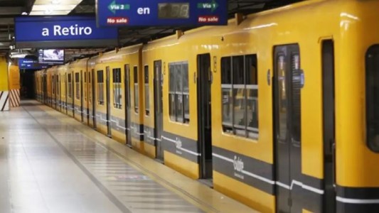 Este miércoles habrá paro en la línea C del subte