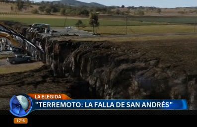 "Terremoto: la falla de San Andrés", la elegida del cine