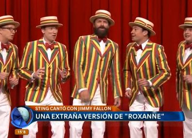 Una extraña versión de "Roxanne"