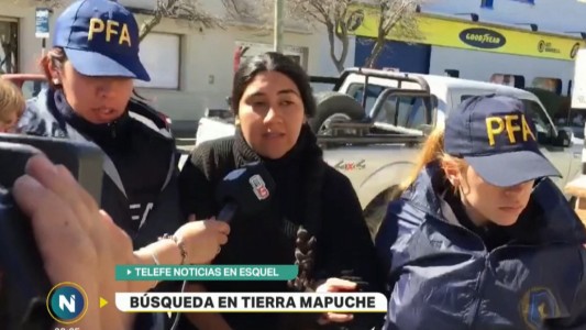 Habló la mujer de la comunidad mapuche detenida en los allanamientos por Santiago Maldonado
