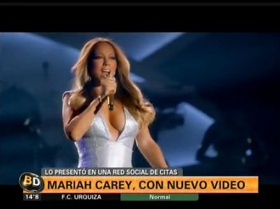 Mariah Carey presentó su nuevo video: Infinity