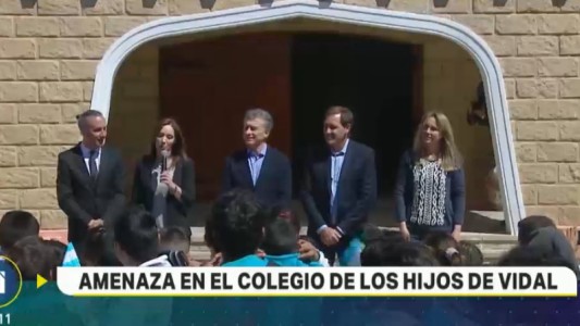 Amenaza de bomba en el colegio de los hijos de Vidal