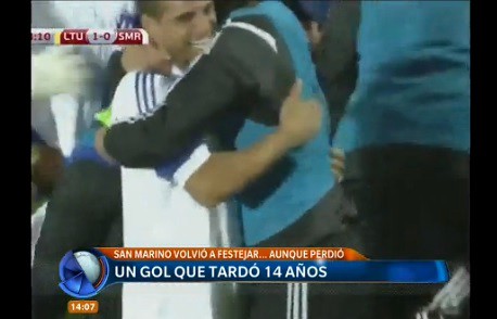 Un gol que esperó 14 años emocionó a jugadores e hinchas