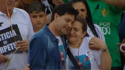 Emoción, lágrimas y reclamo de Justicia en los actos en memoria de Fernando Báez Sosa