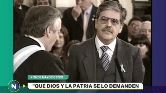 Perlita de Archivo: el día de la jura de Julio De Vido