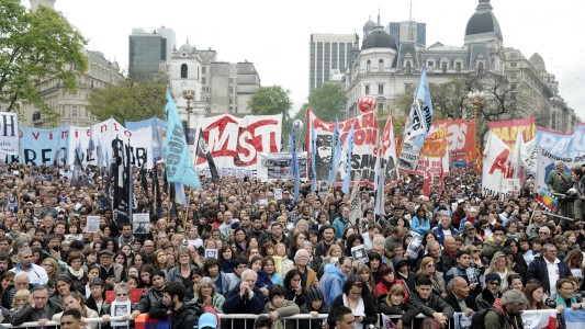 Marcha por Santiago Maldonado, a dos meses de su desaparición