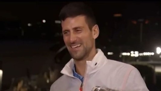 Djokovic celebró su victoria en el Australian Open al ritmo de "Muchachos"