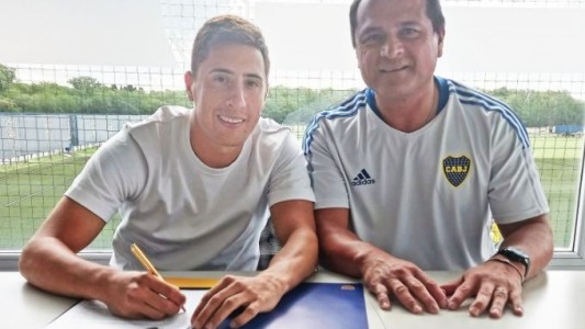 Miguel Merentiel firmó contrato y se convirtió en el nuevo refuerzo de Boca