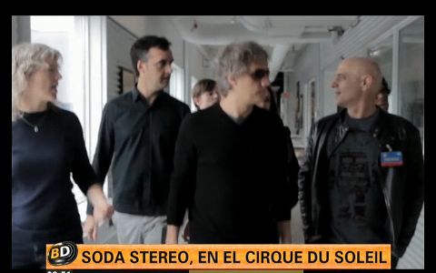 Soda Stereo en el Cirque du Soleil