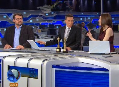 Christophe analizó en Telefe Noticias el menú de los Martín Fierro