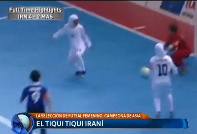 El "tiqui tiqui" iraní