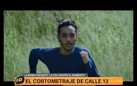 Calle 13 presentó su video "La Vida (respira el momento)"