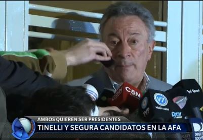 Tinelli y Segura, los candidatos para las elecciones en AFA