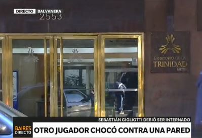 Le dieron el alta a Sebastián Gigliotti