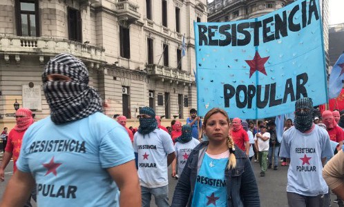 Caso Maldonado: grupos de izquierda se movilizan a Plaza de Mayo