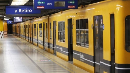 Decretan un paro en la Línea C del subte