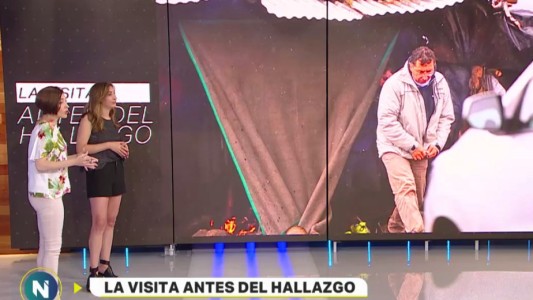 La visita al campamento mapuche antes del hallazgo