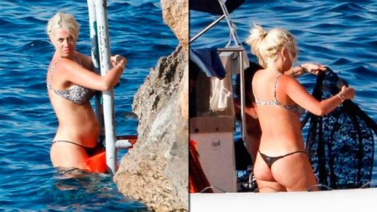 Wanda Nara, sin Photoshop en Ibiza