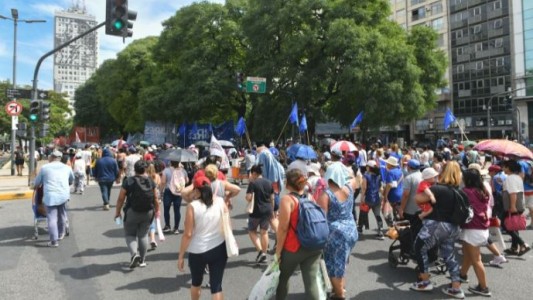 Levantan el acampe piquetero en la 9 de Julio