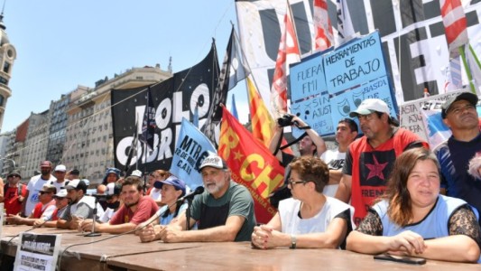 Nuevo corte piquetero y otra vez caos de tránsito en la Ciudad: reclaman por la baja de planes