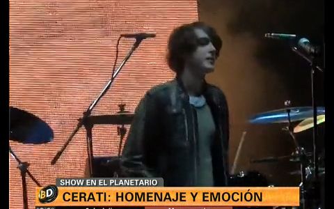 Emotivo homenaje a Cerati por parte de su banda y otros artistas