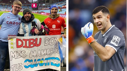 Dibu Martínez, el emotivo diálogo con el Pato Fillol y el gran gesto con los hinchas que fueron a verlo