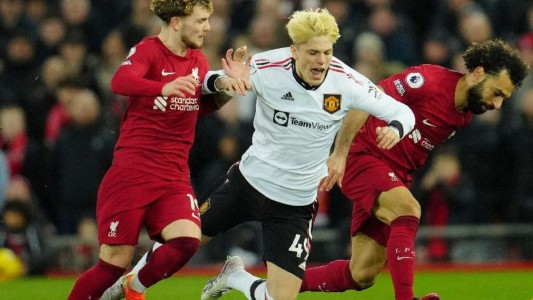 Papelón del Manchester: Liverpool goleó por 7 a 0 y dejó a Garnacho para los memes