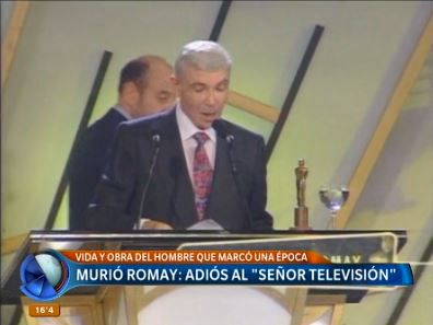 Murió Alejandro Romay