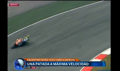 Una patada a máxima velocidad