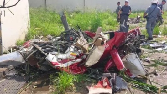Tragedia en Brasil: cayó un helicóptero en San Pablo y murieron cuatro personas