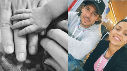 Tierna bienvenida: el "Gato" Gaudio y Helena Ayerza fueron padres