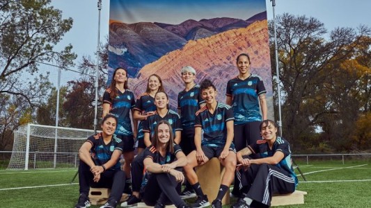 La Selección Argentina usará una camiseta inspirada en la Quebrada de Humahuaca